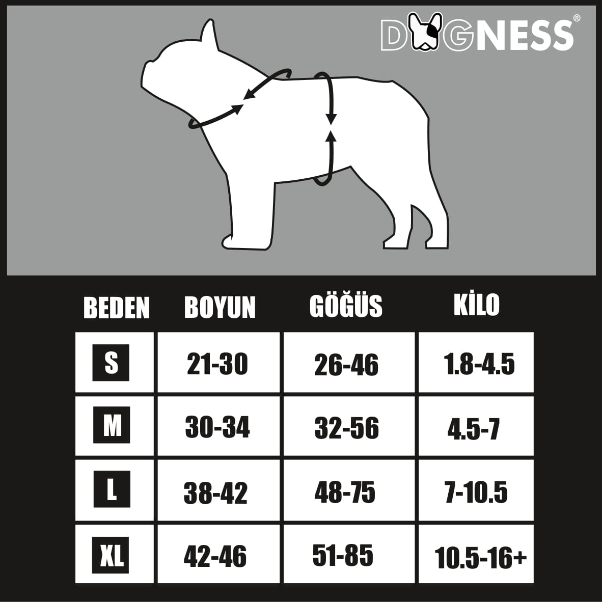 Dogness Rockstar Köpek Yağmurluğu