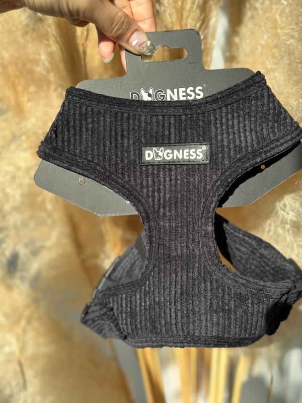 Dogness Lacivert Kadife Göğüs Tasması