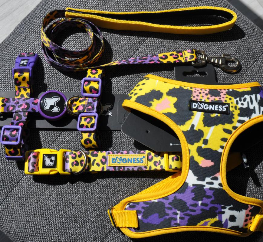 Dogness Leopard Köpek Boyun Tasması (Airtag Kapsül hediyeli)