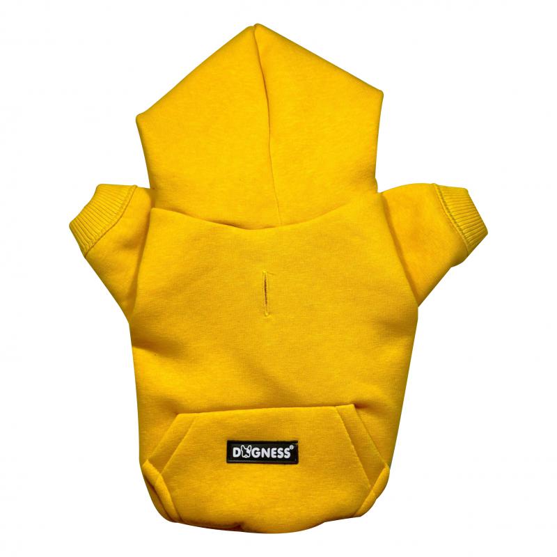 Dogness Sarı Köpek Kapüşonlu Sweatshirt